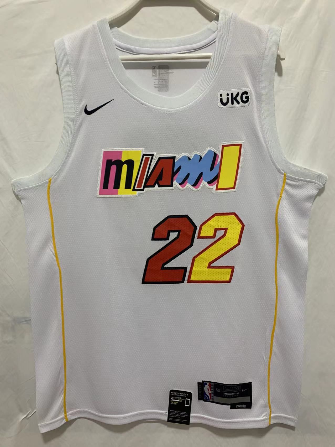 Men Miami Heat #22 Butler City White Nike Season 22-23 NBA Jersey->oklahoma city thunder->NBA Jersey